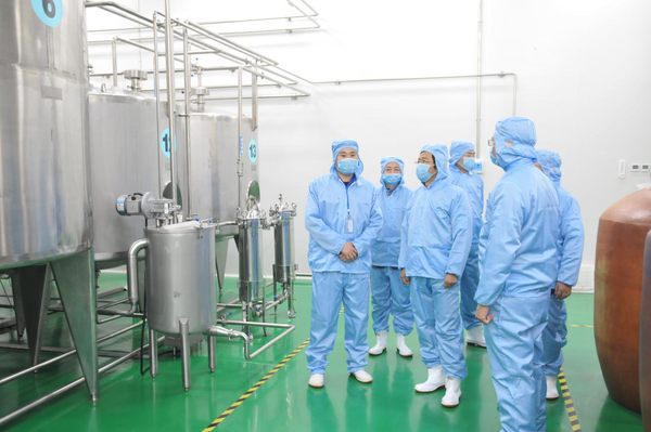 中國生物發酵協會酵素分會領導蒞臨我公司指導，共話生物科技新未來